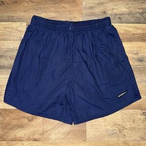 Vtg McGregor Mens Short Shorts Size M Navy Blue